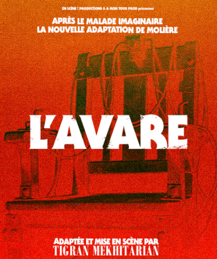 Affiche du spectacle L'Avare