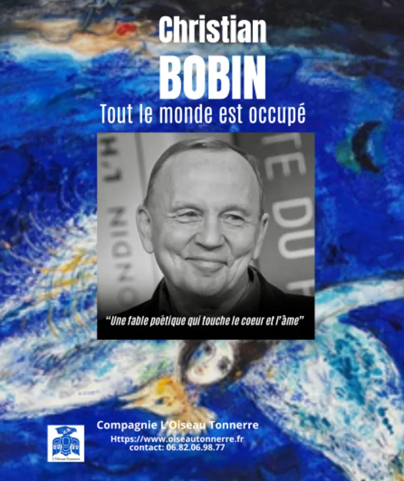 Affiche  spectacle : Tout le monde est occupé