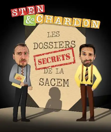 Affiche  spectacle : Sten & Chardon