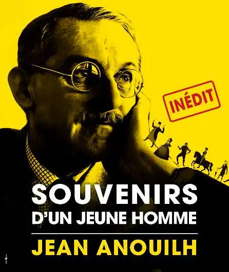 Affiche  spectacle : Souvenirs d'un jeune homme