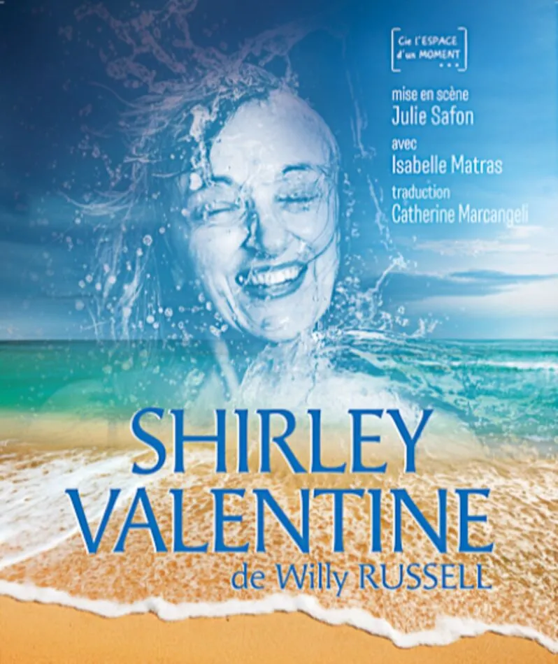 Affiche  spectacle : Shirley Valentine