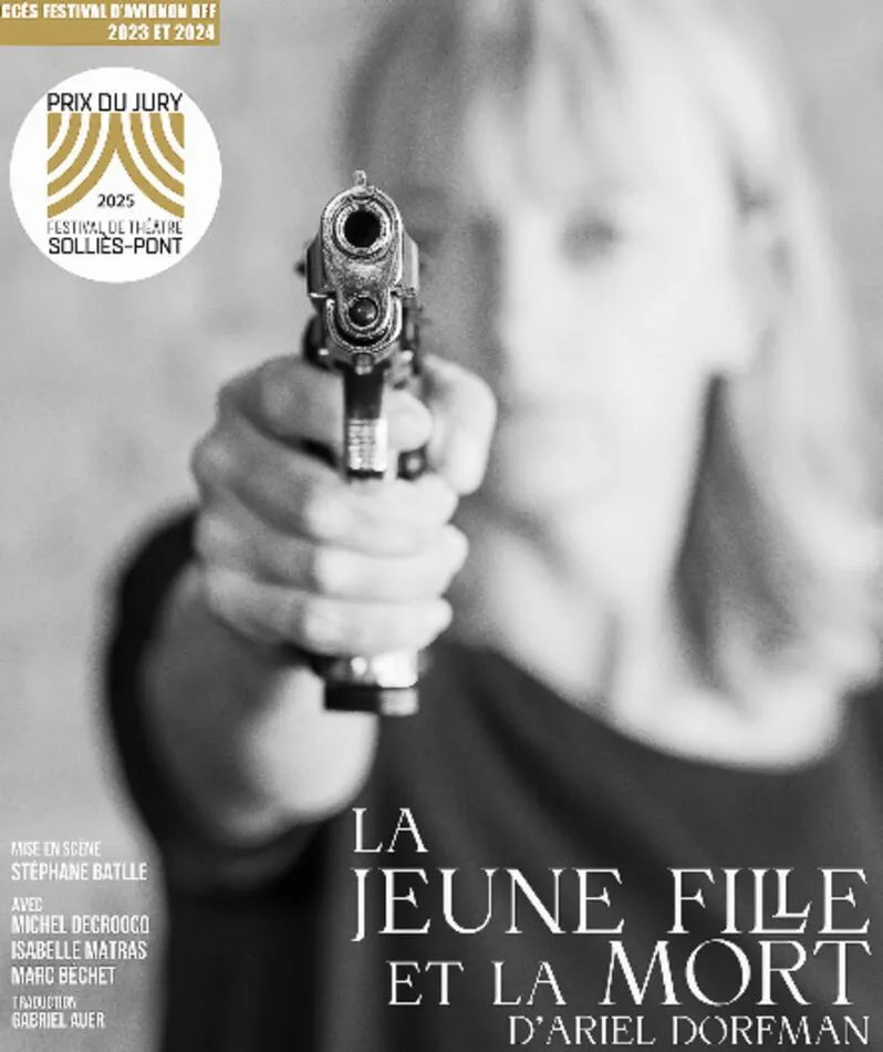 Affiche  spectacle : La jeune fille et la mort