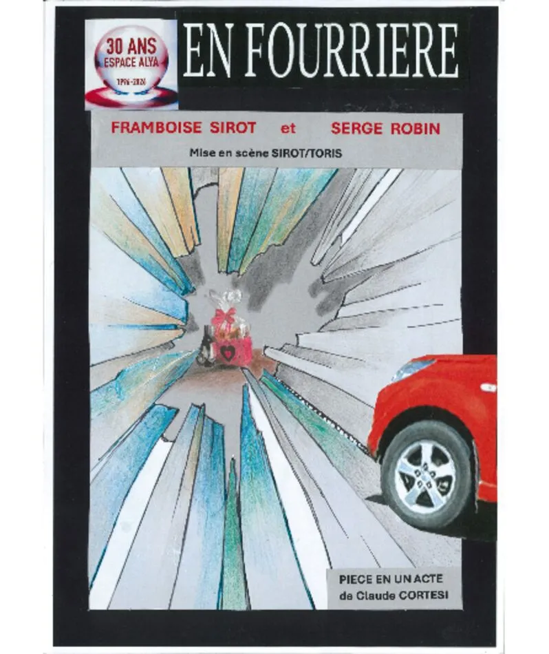 Affiche  spectacle : En fourrière