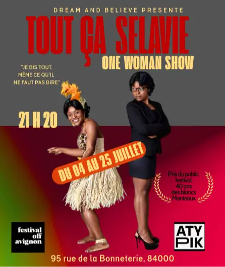 Affiche  spectacle : Tout ça Selavie