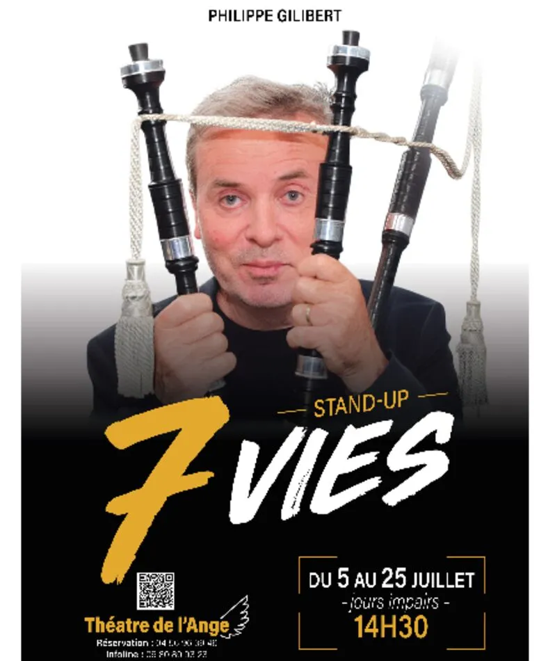 Affiche  spectacle : 7 vies