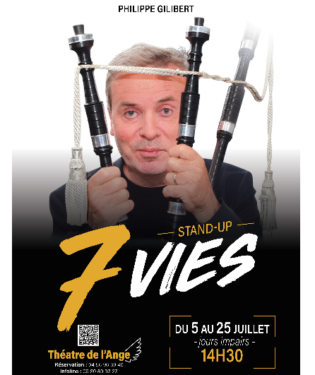 Affiche du spectacle 7 vies