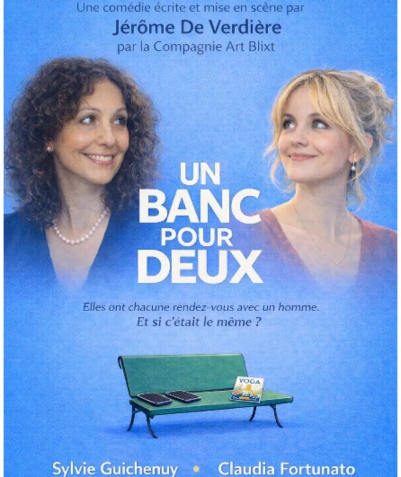 Affiche  spectacle : Un Banc Pour Deux