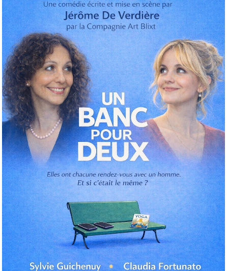 Affiche du spectacle Un Banc Pour Deux