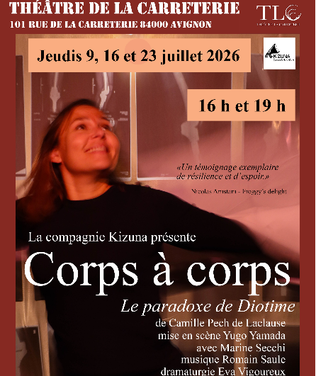 Affiche du spectacle Corps à corps - Le Paradoxe de Diotime