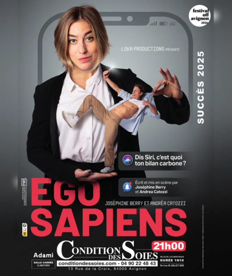 Affiche  spectacle : Ego Sapiens