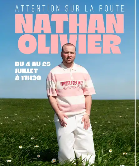 Affiche  spectacle : Attention sur la route