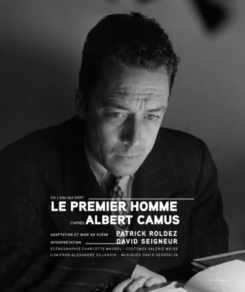 Affiche  spectacle : Le premier homme