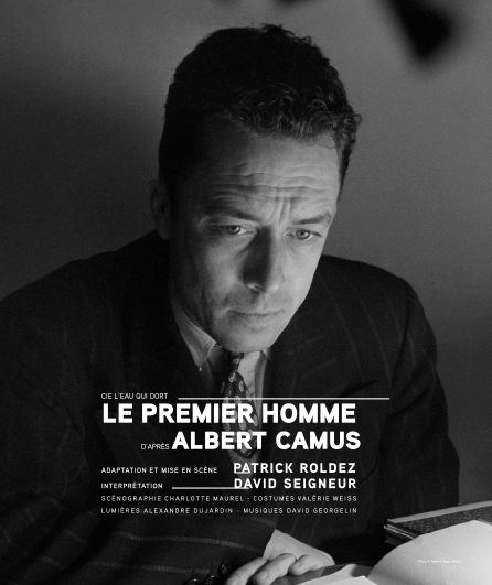 Affiche du spectacle Le premier homme