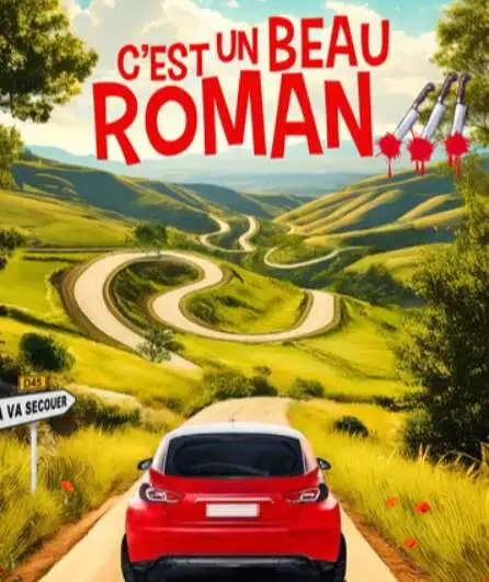Affiche  spectacle : C'est un beau roman