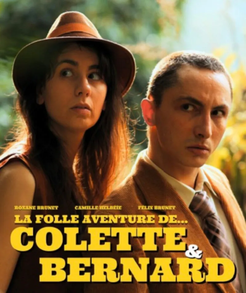 Affiche  spectacle : La Folle Aventure de Colette & Bernard