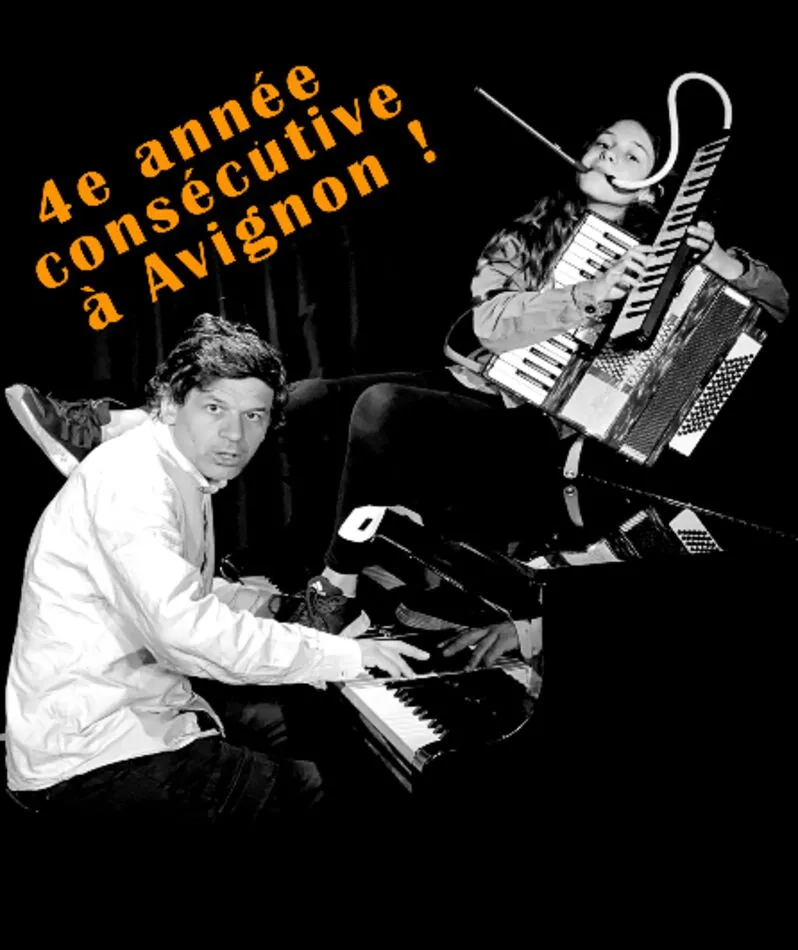 Affiche  spectacle : Spectacle inclassable ! (chanson déjantée et piano acrobatique)