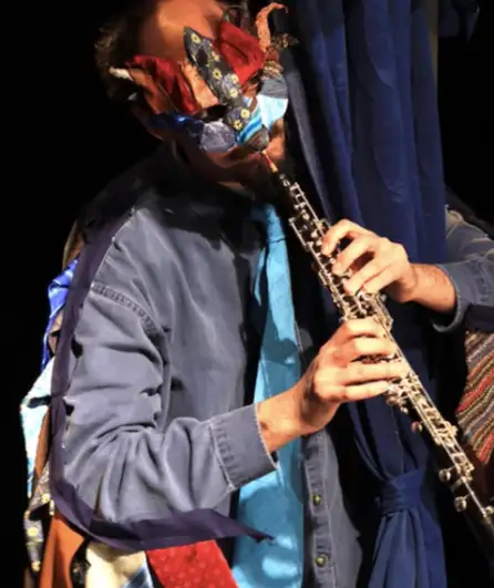 Affiche  spectacle : Bleue comme ...