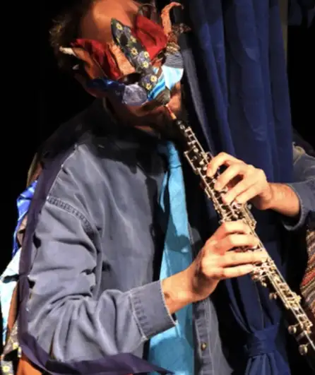 Affiche  spectacle : Bleue comme ...