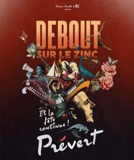 Affiche  spectacle : Prévert, et la fête continue !