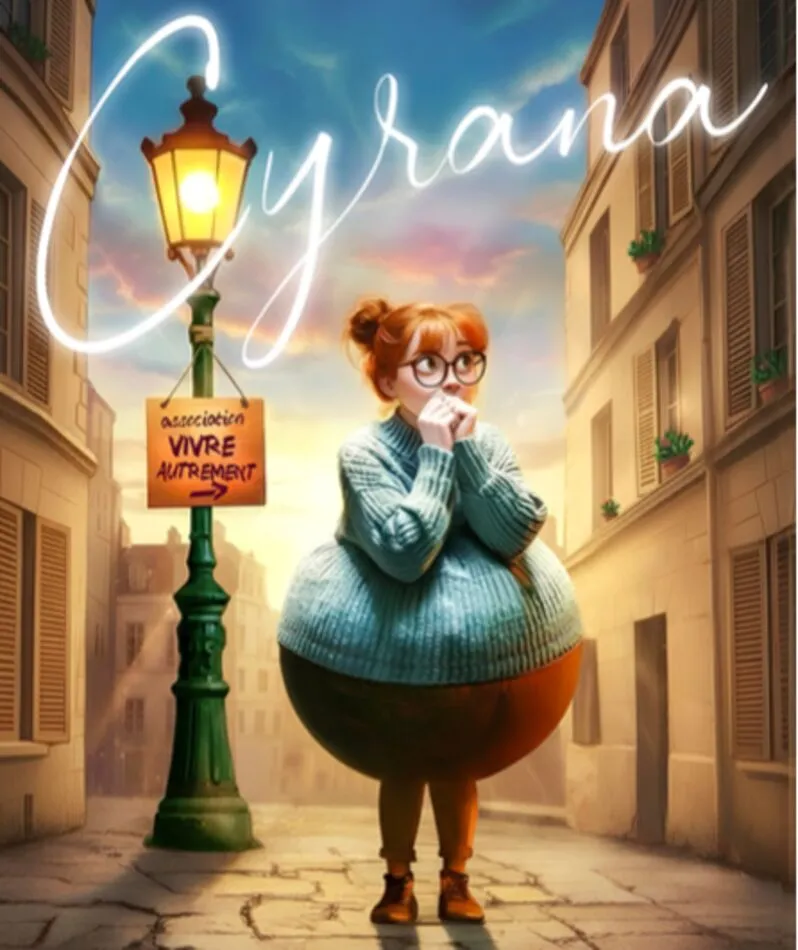 Affiche  spectacle : Cyrana