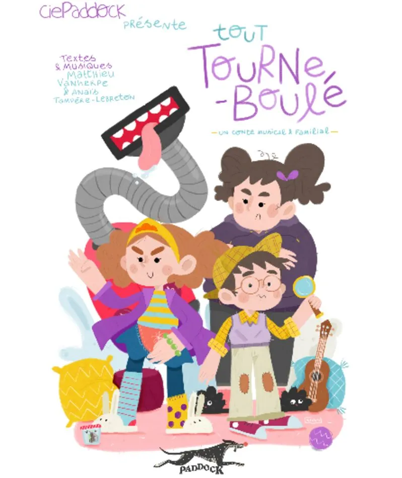 Affiche  spectacle : Tout Tourneboulé