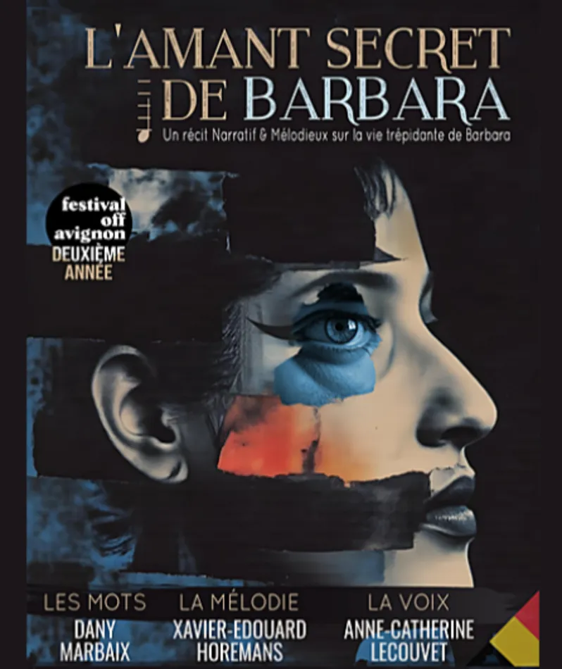 Affiche  spectacle : L'amant secret de Barbara