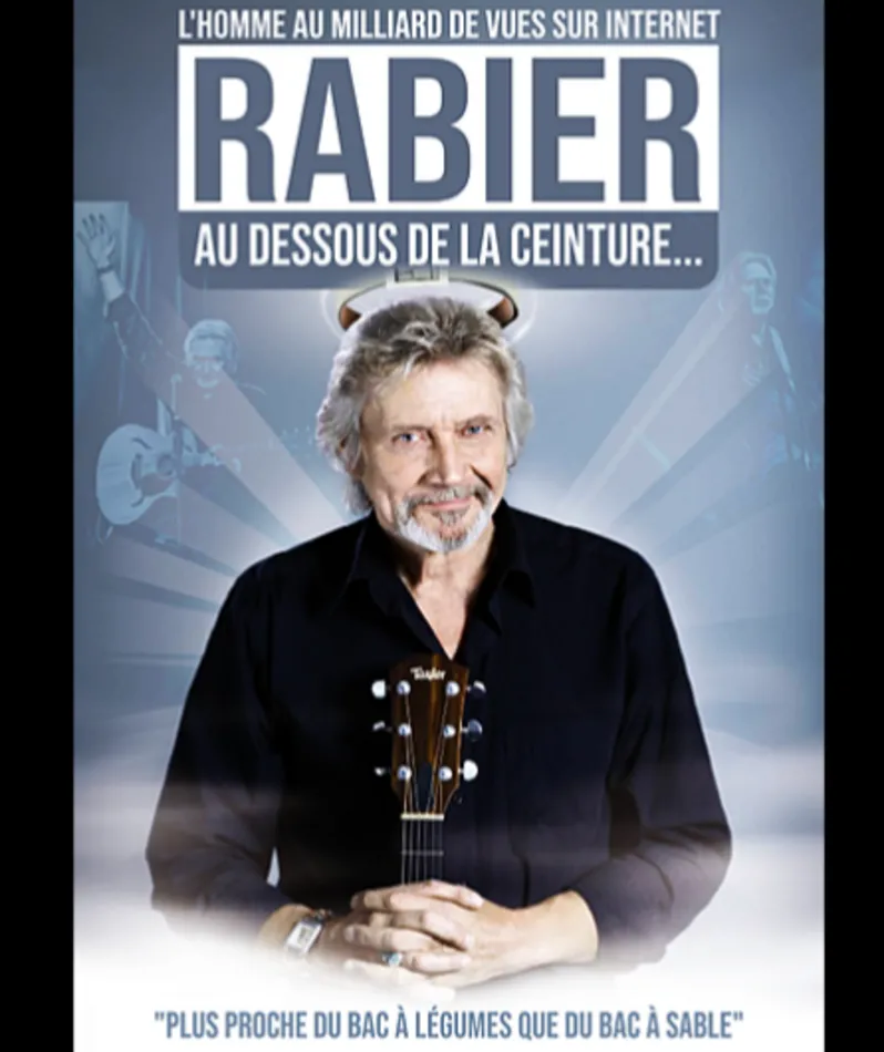 Affiche  spectacle : Daniel Rabier - Au dessous de la ceinture