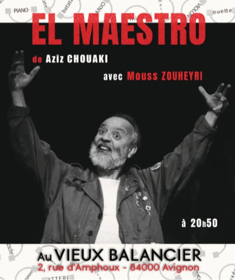 Affiche  spectacle : El Maestro