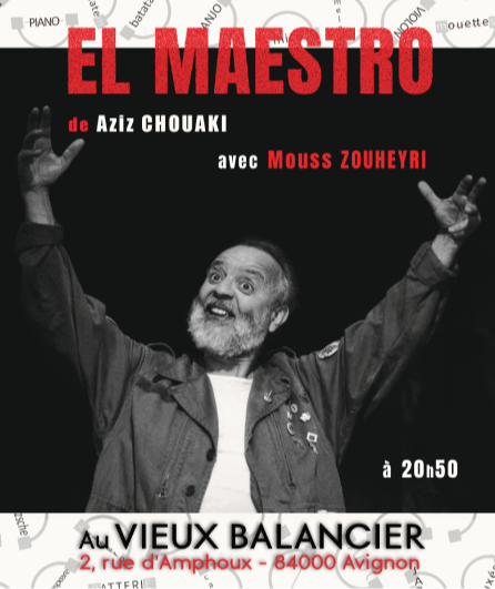 Affiche du spectacle El Maestro