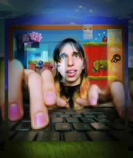 Affiche  spectacle : collégiienne =p