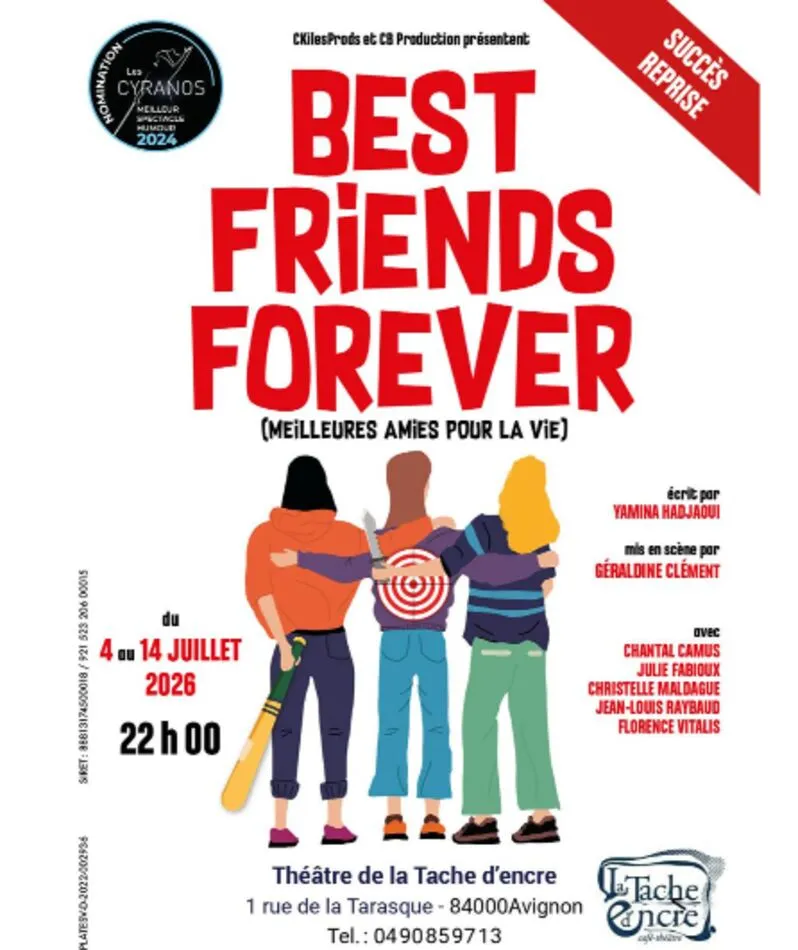 Affiche  spectacle : Best Friends Forever