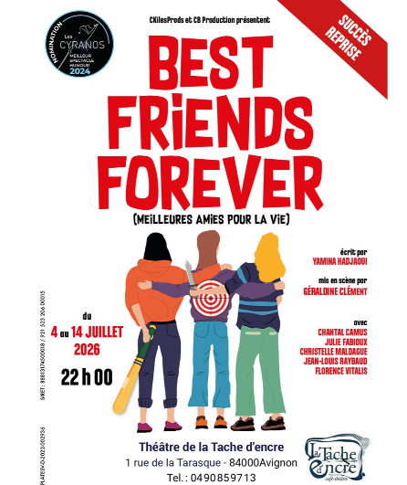 Affiche du spectacle Best Friends Forever