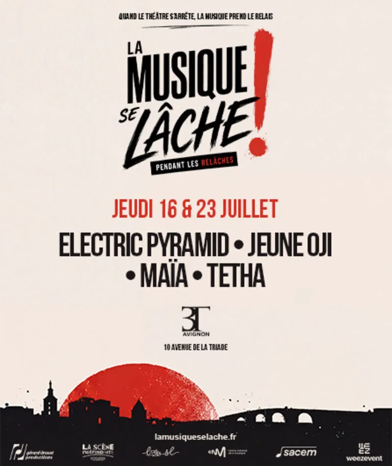 Affiche  spectacle : La Musique Se Lâche Pendant Les Relâches - lmsl