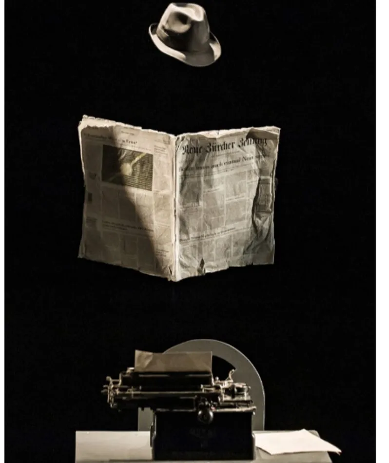 Affiche  spectacle : Le Mystère de l'Homme Invisible