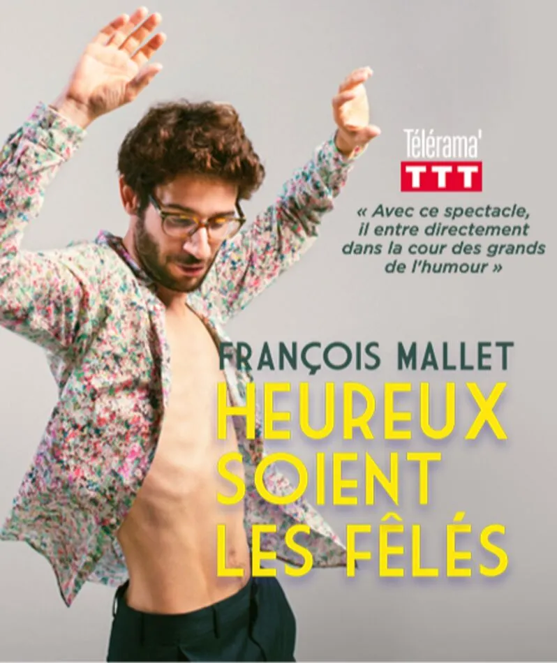 Affiche  spectacle : Heureux soient les fêlés