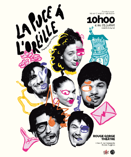 Affiche du spectacle La Puce à l'Oreille