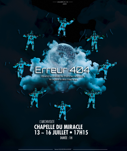 Affiche du spectacle Erreur 404