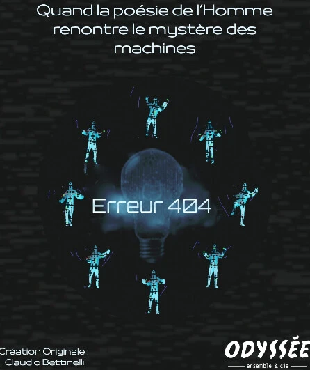 Affiche  spectacle : Erreur 404