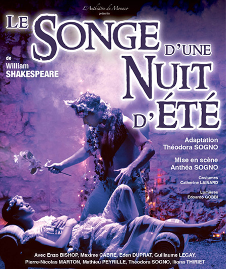 Affiche du spectacle Le songe d'une nuit d'été