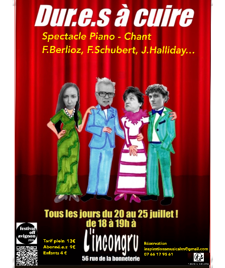Affiche du spectacle Les dur.e.s à cuire
