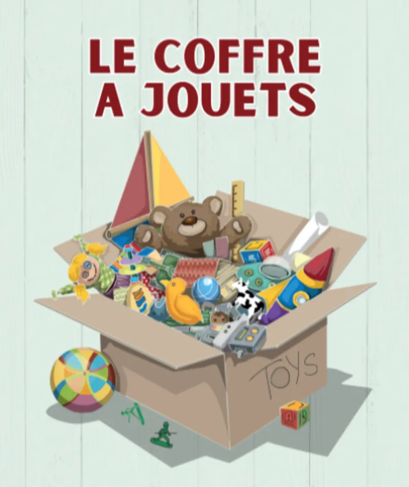 Affiche  spectacle : Le Coffre à Jouets