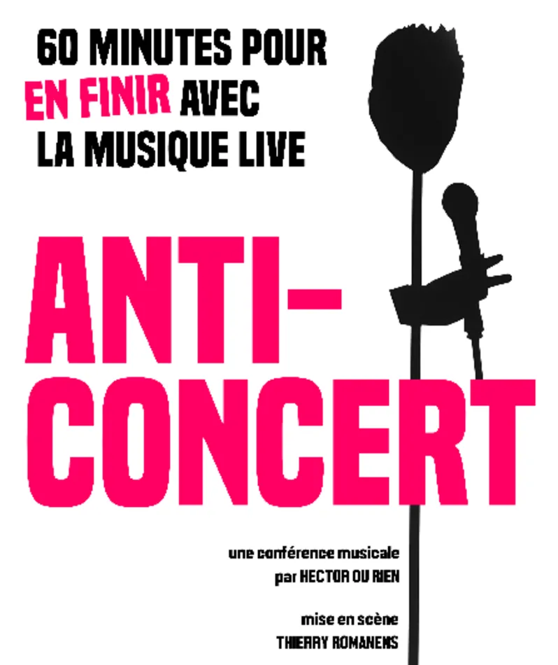 Affiche  spectacle : Anti-concert