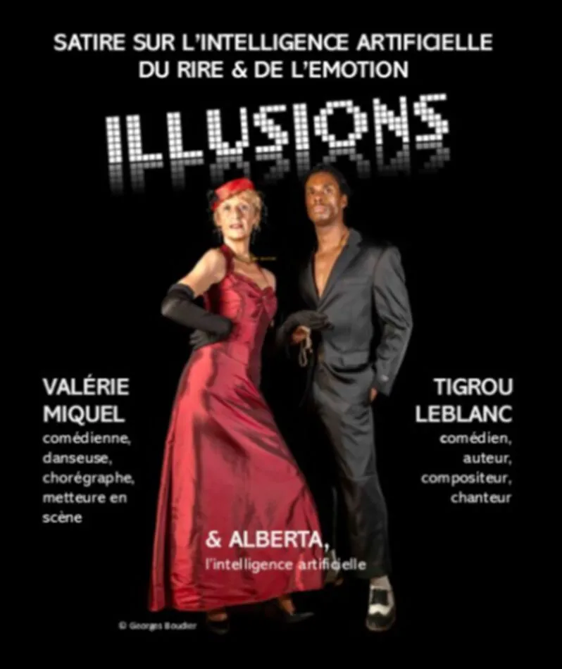 Affiche  spectacle : Illusions
