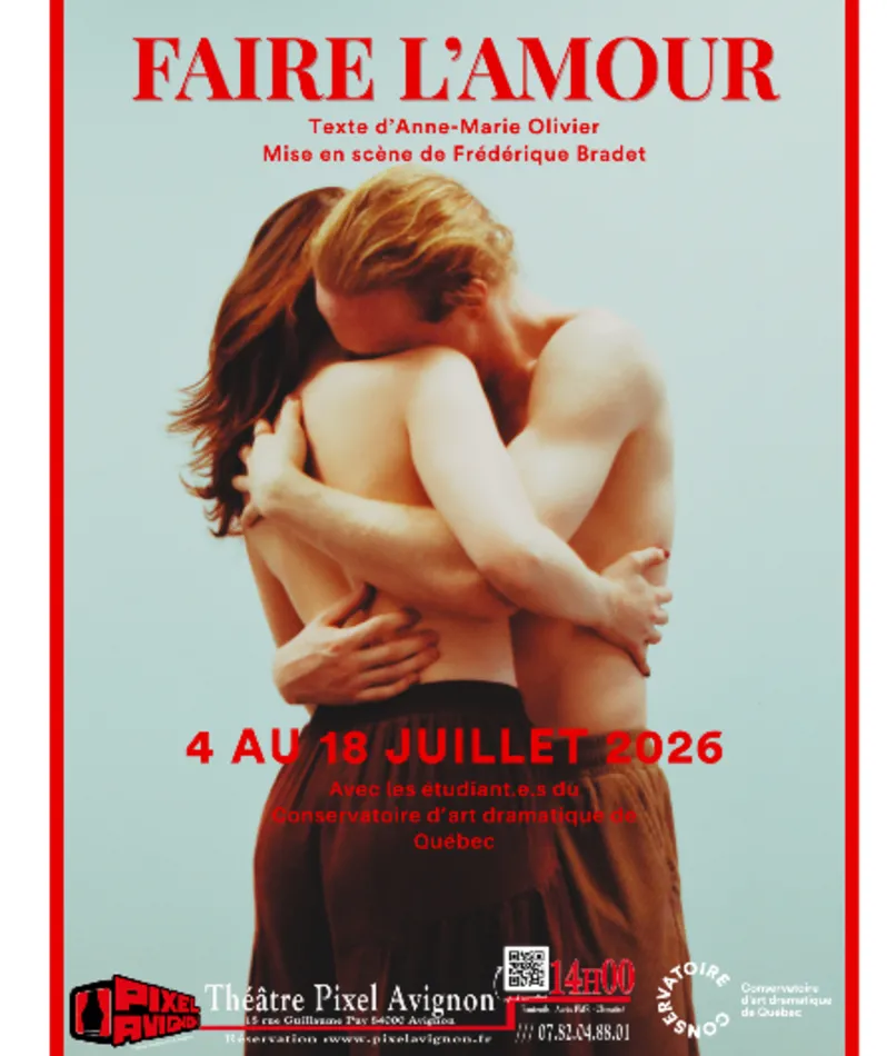 Affiche  spectacle : Faire l’amour