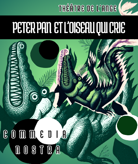 Affiche du spectacle Peter Pan et l'Oiseau qui crie