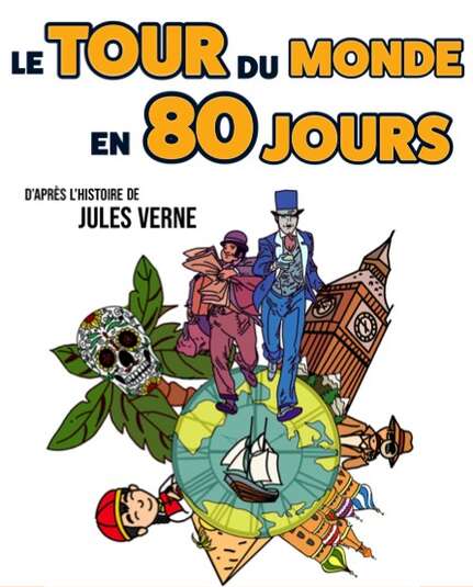 Affiche du spectacle : Le Tour Du Monde En 80 Jours