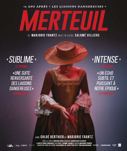 Affiche du spectacle Merteuil