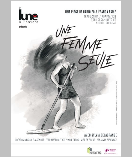 Affiche du spectacle Une femme seule