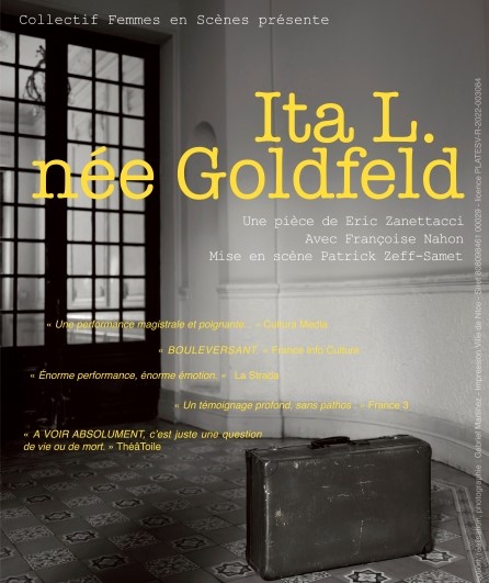 Affiche du spectacle Ita L. née Goldfeld