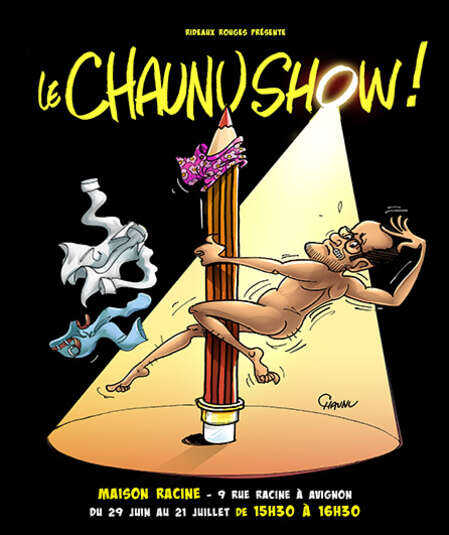 Affiche du spectacle : Le Chaunu Show